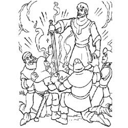 Quest for Camelot (Animation Movies) coloring page #41735 to print and color