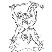 Quest for Camelot (Animation Movies) coloring page #41744 to print and color