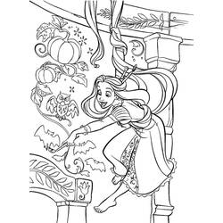 Coloring page: Raiponce (Animation Movies) #170051 - Printable Coloring Pages