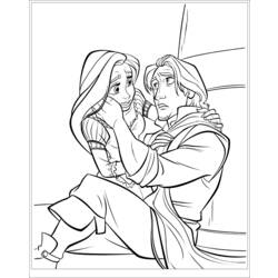 Coloring page: Raiponce (Animation Movies) #170058 - Printable Coloring Pages