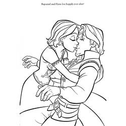 Coloring page: Raiponce (Animation Movies) #170061 - Printable Coloring Pages