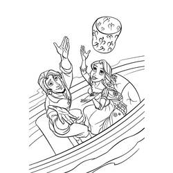 Coloring page: Raiponce (Animation Movies) #170064 - Printable Coloring Pages