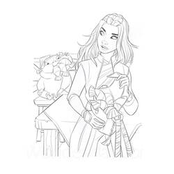 Coloring page: Raya and the Last Dragon (Animation Movies) #178939 - Free Printable Coloring Pages