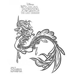 Coloring page: Raya and the Last Dragon (Animation Movies) #178948 - Free Printable Coloring Pages