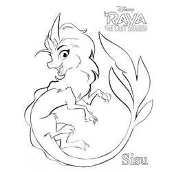 Coloring page: Raya and the Last Dragon (Animation Movies) #178950 - Free Printable Coloring Pages