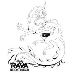 Coloring page: Raya and the Last Dragon (Animation Movies) #178954 - Free Printable Coloring Pages