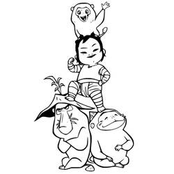 Coloring page: Raya and the Last Dragon (Animation Movies) #178960 - Free Printable Coloring Pages