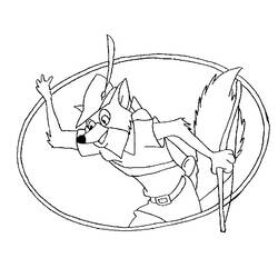 Coloring page: Robin Hood (Animation Movies) #132990 - Printable coloring pages
