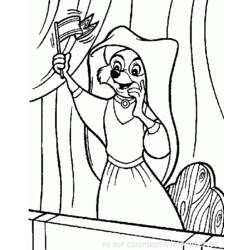 Coloring page: Robin Hood (Animation Movies) #132992 - Free Printable Coloring Pages