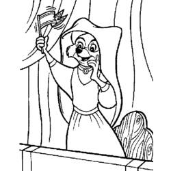 Coloring page: Robin Hood (Animation Movies) #133088 - Printable coloring pages