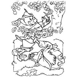 Coloring page: Robin Hood (Animation Movies) #133159 - Printable coloring pages