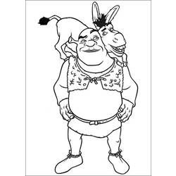 Coloring page: Shrek (Animation Movies) #115048 - Free Printable Coloring Pages