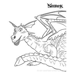 Coloring page: Shrek (Animation Movies) #115057 - Printable coloring pages