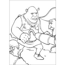 Coloring page: Shrek (Animation Movies) #115081 - Free Printable Coloring Pages