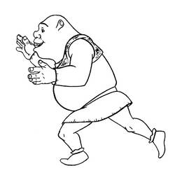 Coloring page: Shrek (Animation Movies) #115089 - Free Printable Coloring Pages