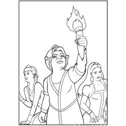 Coloring page: Shrek (Animation Movies) #115098 - Free Printable Coloring Pages