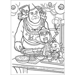 Coloring page: Shrek (Animation Movies) #115113 - Free Printable Coloring Pages