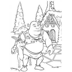 Coloring page: Shrek (Animation Movies) #115154 - Free Printable Coloring Pages