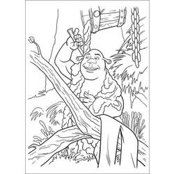 Coloring page: Shrek (Animation Movies) #115159 - Free Printable Coloring Pages