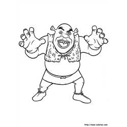 Coloring page: Shrek (Animation Movies) #115171 - Free Printable Coloring Pages