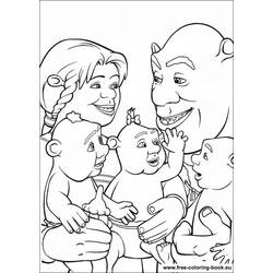 Coloring page: Shrek (Animation Movies) #115188 - Free Printable Coloring Pages