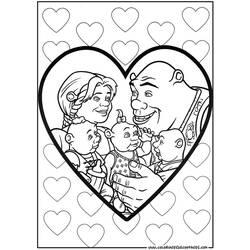 Coloring page: Shrek (Animation Movies) #115207 - Printable coloring pages