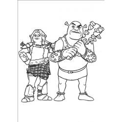 Coloring page: Shrek (Animation Movies) #115218 - Free Printable Coloring Pages