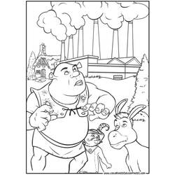 Coloring page: Shrek (Animation Movies) #115219 - Free Printable Coloring Pages