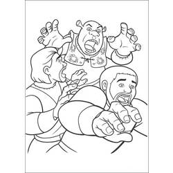 Coloring page: Shrek (Animation Movies) #115229 - Free Printable Coloring Pages