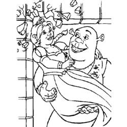 Coloring page: Shrek (Animation Movies) #115234 - Free Printable Coloring Pages
