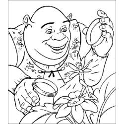 Coloring page: Shrek (Animation Movies) #115239 - Free Printable Coloring Pages