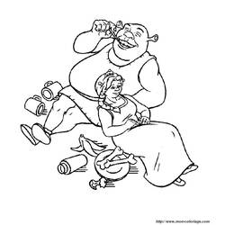 Coloring page: Shrek (Animation Movies) #115256 - Free Printable Coloring Pages