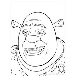 Coloring page: Shrek (Animation Movies) #115272 - Printable coloring pages