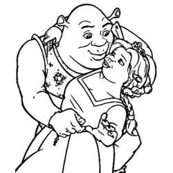 Coloring page: Shrek (Animation Movies) #115281 - Free Printable Coloring Pages