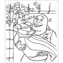 Coloring page: Shrek (Animation Movies) #115287 - Free Printable Coloring Pages