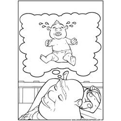 Coloring page: Shrek (Animation Movies) #115291 - Free Printable Coloring Pages