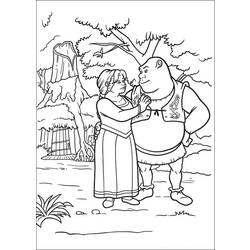 Coloring page: Shrek (Animation Movies) #115305 - Free Printable Coloring Pages