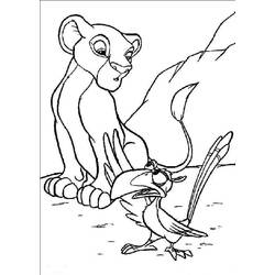 Coloring page: Simba (Animation Movies) #170009 - Free Printable Coloring Pages