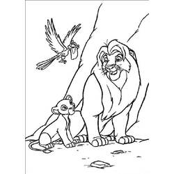 Coloring page: Simba (Animation Movies) #170018 - Free Printable Coloring Pages