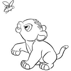 Coloring page: Simba (Animation Movies) #170035 - Free Printable Coloring Pages