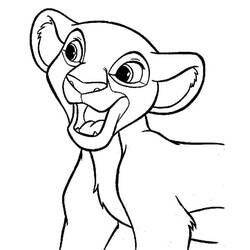 Coloring page: Simba (Animation Movies) #170044 - Free Printable Coloring Pages