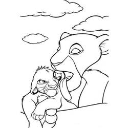 Coloring page: Simba (Animation Movies) #170045 - Free Printable Coloring Pages