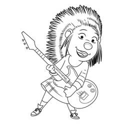 Coloring page: Sing (Animation Movies) #186059 - Free Printable Coloring Pages