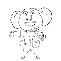 Coloring page: Sing (Animation Movies) #186063 - Free Printable Coloring Pages