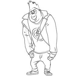 Coloring page: Sing (Animation Movies) #186069 - Free Printable Coloring Pages