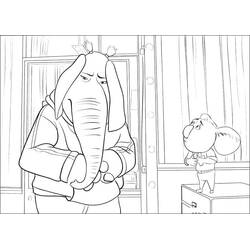 Coloring page: Sing (Animation Movies) #186071 - Free Printable Coloring Pages