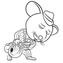 Coloring page: Sing (Animation Movies) #186073 - Free Printable Coloring Pages