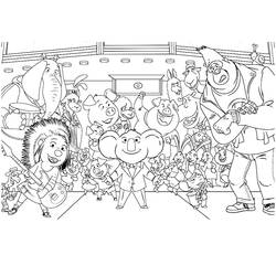Coloring page: Sing (Animation Movies) #186075 - Free Printable Coloring Pages