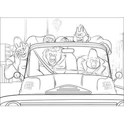 Coloring page: Sing (Animation Movies) #186080 - Free Printable Coloring Pages