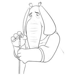 Coloring page: Sing (Animation Movies) #186083 - Free Printable Coloring Pages